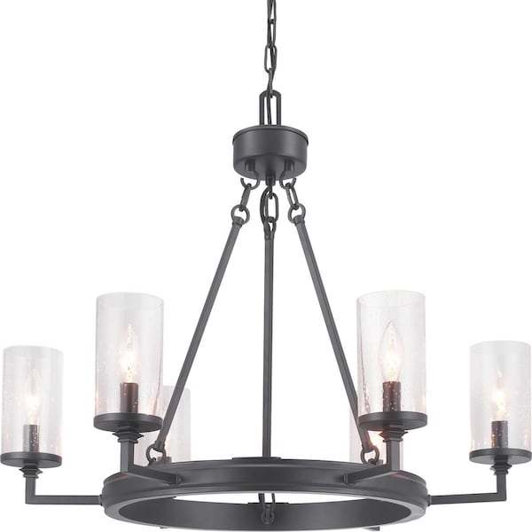 Progress Lighting Gresham Collection Six-Light Chandelier P400164-143 - main